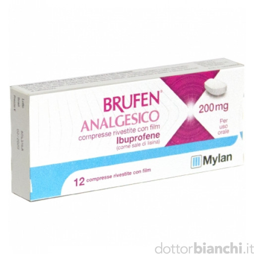 BRUFEN ANALGESICO COMPRESSE 200mg – Parafarmacia Dott.ssa Barbara ...